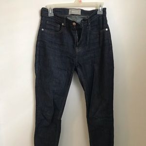 Everlane high waisted skinny jeans